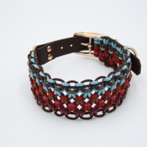 Makramee Biothane Halsband Bruno´s choice