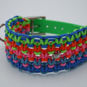 Makramee-Biothane Halsband Beach boy