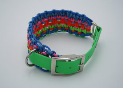 Makramee-Biothane Hundehalsband "Beach Boy"