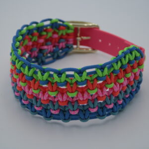 Makramee Biothane Halsband Beach girl